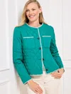 Talbots Quilted Jacket - Fanfare - 3x  In Fanfare