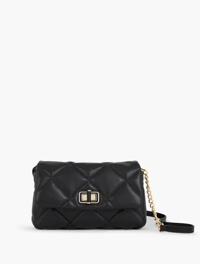 Talbots Quilted Nappa Crossbody Bag - Black - 001