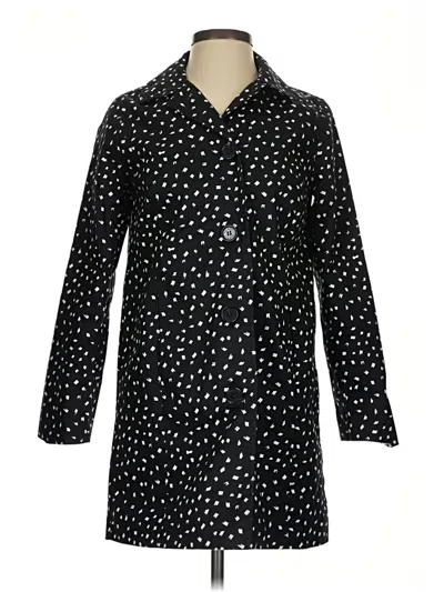 Pre-owned Talbots Raincoat In Black