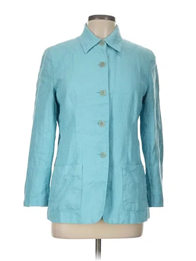 Pre-owned Talbots Raincoat In Blue