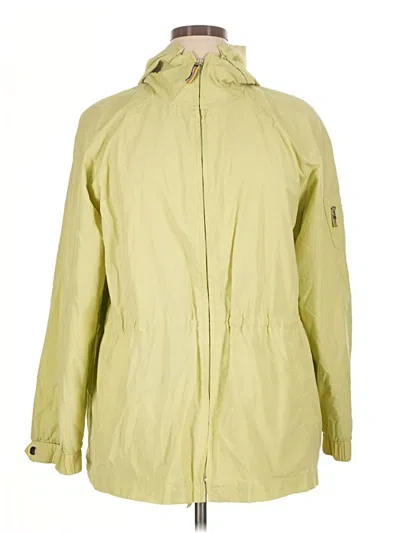 Pre-owned Talbots Raincoat In Green