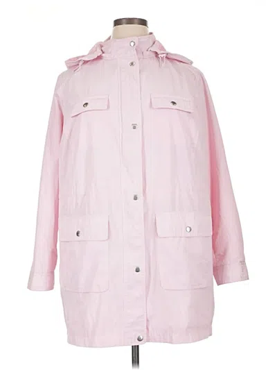 Pre-owned Talbots Raincoat In Pink
