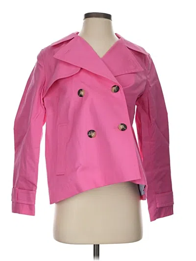 Pre-owned Talbots Raincoat In Pink