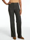 Talbots Relaxed Bootcut Pants - Tomber Check - Hunter - 2  In Hunter