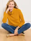 Talbots Relaxed Turtleneck Pullover Sweater - Golden Maize - 1x