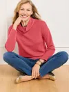 Talbots Relaxed Turtleneck Pullover Sweater - Holly Berry - 2x