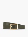 Talbots Reversible Leather Belt - Forest Night/burgundy - Xl  In Forest Night,burgundy
