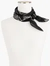 Talbots Romantic Views Square Scarf - Black - 001
