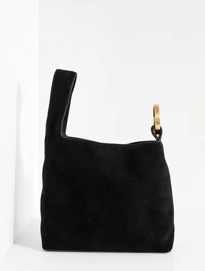 Talbots Rsvp Skylar Suede Clutch - Black - 001