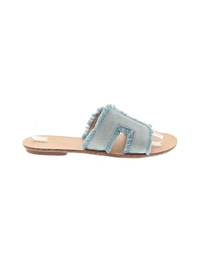 Pre-owned Talbots Sandals In Blue