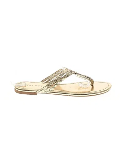 Pre-owned Talbots Sandals In Gold