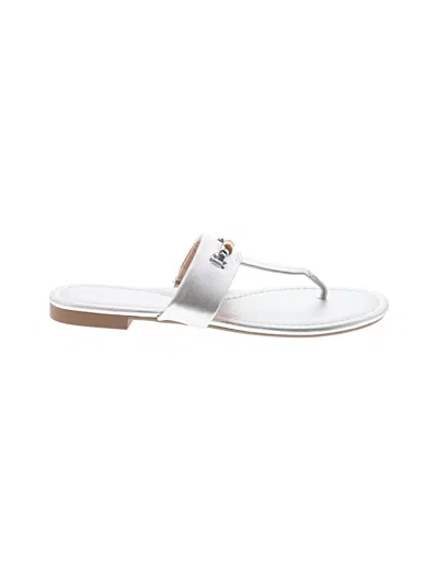 Pre-owned Talbots Sandals In Silver