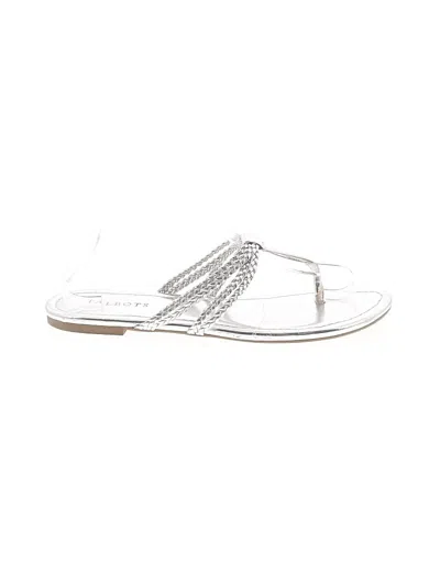 Pre-owned Talbots Sandals In Silver