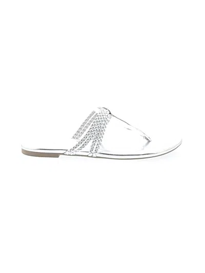 Pre-owned Talbots Sandals In Silver