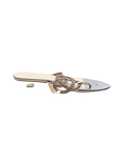 Pre-owned Talbots Sandals In Tan