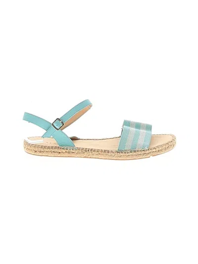 Pre-owned Talbots Sandals In Teal
