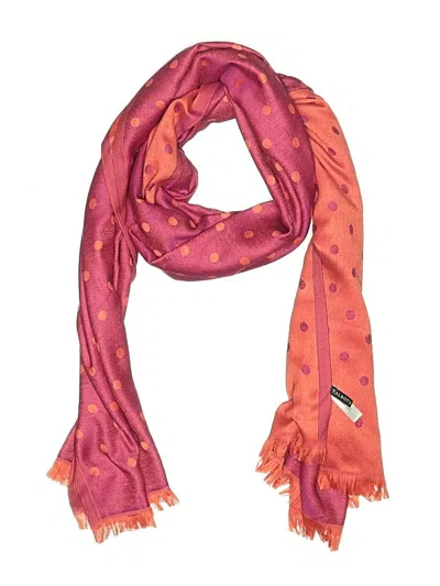 Pre-owned Talbots Scarf In Burgundy