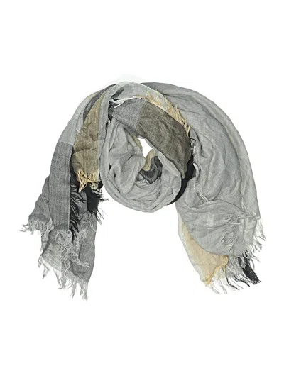 Pre-owned Talbots Scarf In Gray