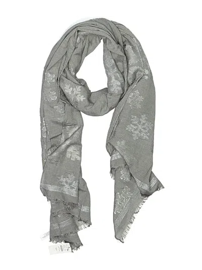 Pre-owned Talbots Scarf In Gray