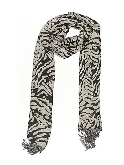Pre-owned Talbots Scarf In Gray