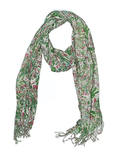 Pre-owned Talbots Scarf In Green