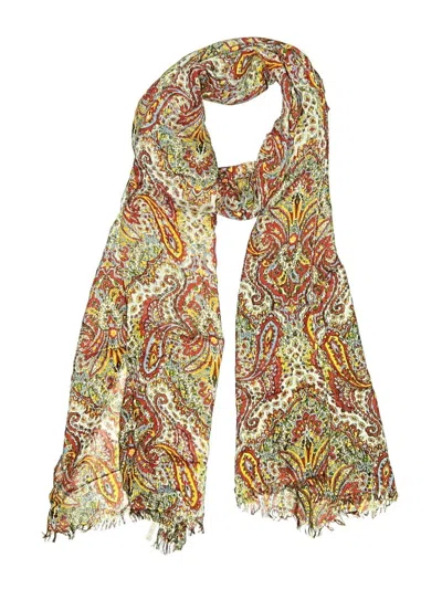 Pre-owned Talbots Scarf In Ivory