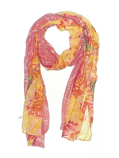 Pre-owned Talbots Scarf In Pink