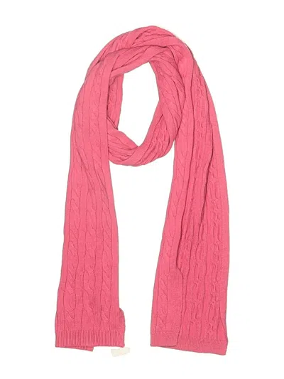 Pre-owned Talbots Scarf In Pink