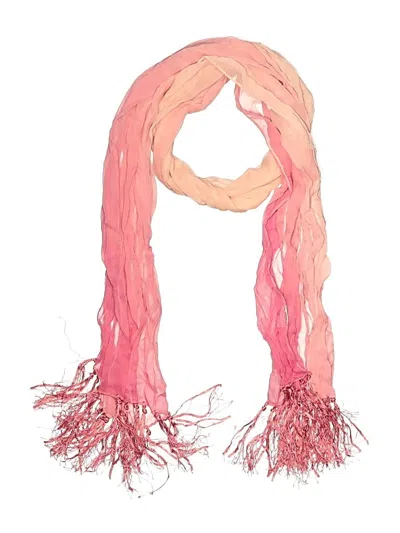 Pre-owned Talbots Scarf In Pink