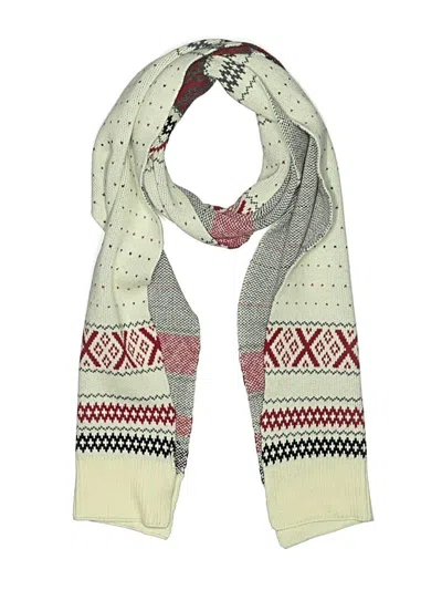 Pre-owned Talbots Scarf In White