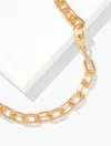 Talbots Sculpted Link Necklace - Gold - 001  In Gold