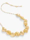 Talbots Seashell Statement Necklace - Gold - 001  In Gold