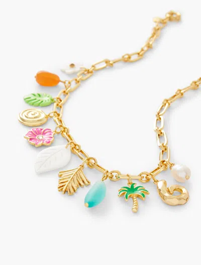 Talbots Seaside Charm Necklace - Emberglow/gold - 001  In Multi