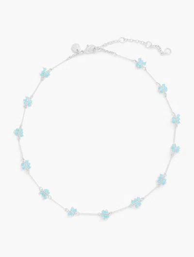 Talbots Serendipity Necklace - Sea Glass/shiny Silver - 001  In Sea Glass,shiny Silver