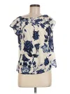 Talbots Short Sleeve Blouse In Ivory