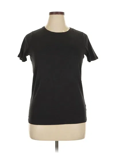 Pre-owned Talbots Short Sleeve T-shirt In Black
