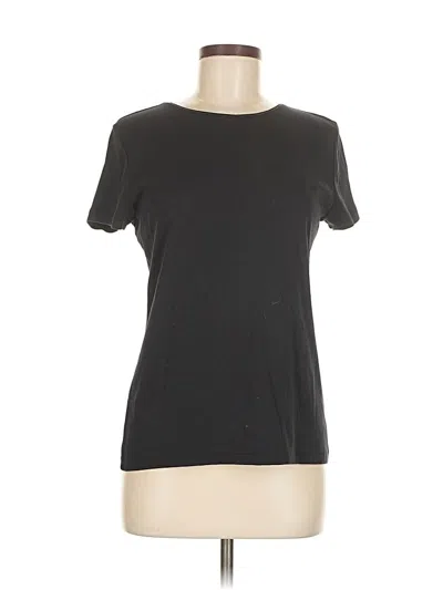 Pre-owned Talbots Short Sleeve T-shirt In Black