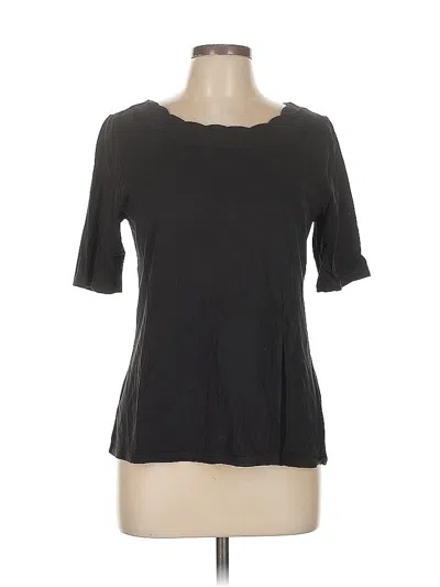 Pre-owned Talbots Short Sleeve T-shirt In Black
