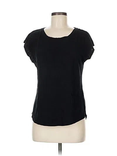 Pre-owned Talbots Short Sleeve T-shirt In Black