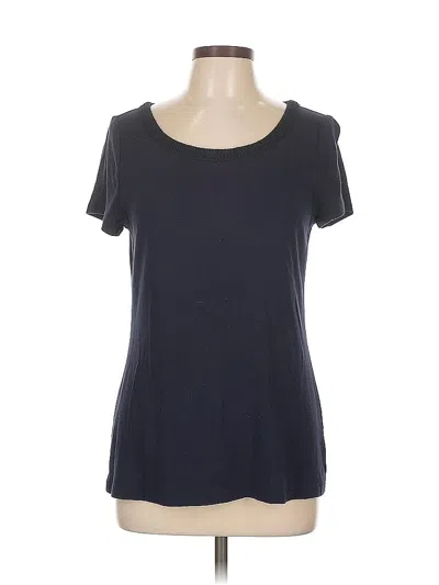 Pre-owned Talbots Short Sleeve T-shirt In Blue