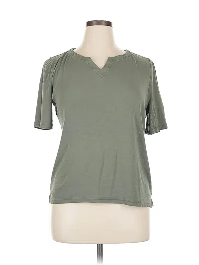 Pre-owned Talbots Short Sleeve T-shirt In Green