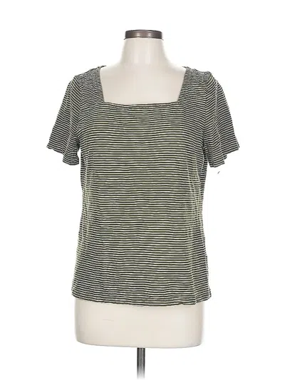 Pre-owned Talbots Short Sleeve T-shirt In Green