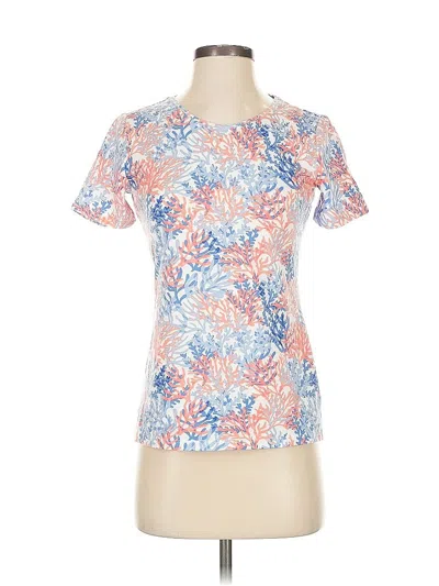 Pre-owned Talbots Short Sleeve T-shirt In Orange