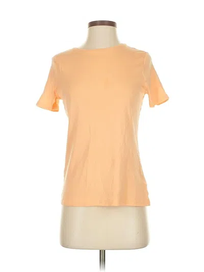 Pre-owned Talbots Short Sleeve T-shirt In Orange