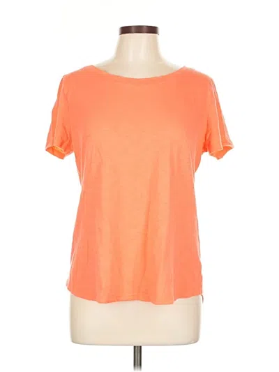 Pre-owned Talbots Short Sleeve T-shirt In Orange