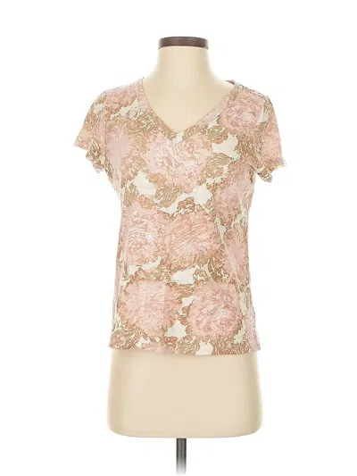 Pre-owned Talbots Short Sleeve T-shirt In Pink