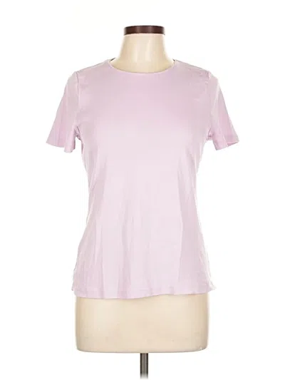 Pre-owned Talbots Short Sleeve T-shirt In Pink
