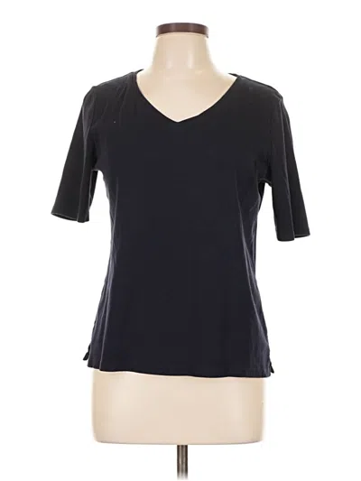 Pre-owned Talbots Short Sleeve T-shirt In Black