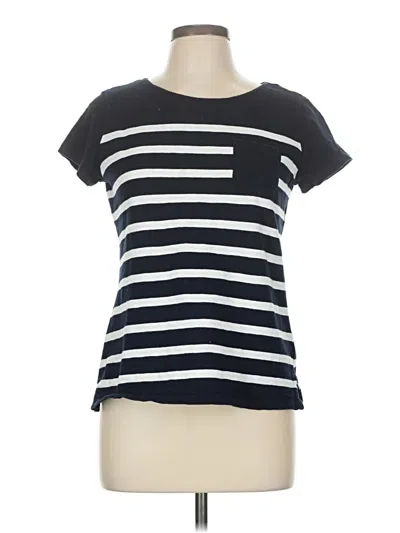 Pre-owned Talbots Short Sleeve T-shirt In Black