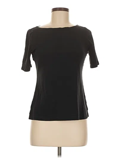 Pre-owned Talbots Short Sleeve T-shirt In Black